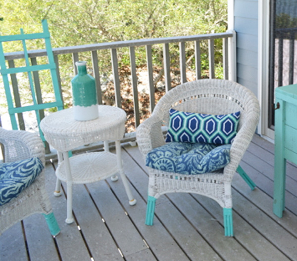 Creations Worn Wicker Fix The Painted Apron